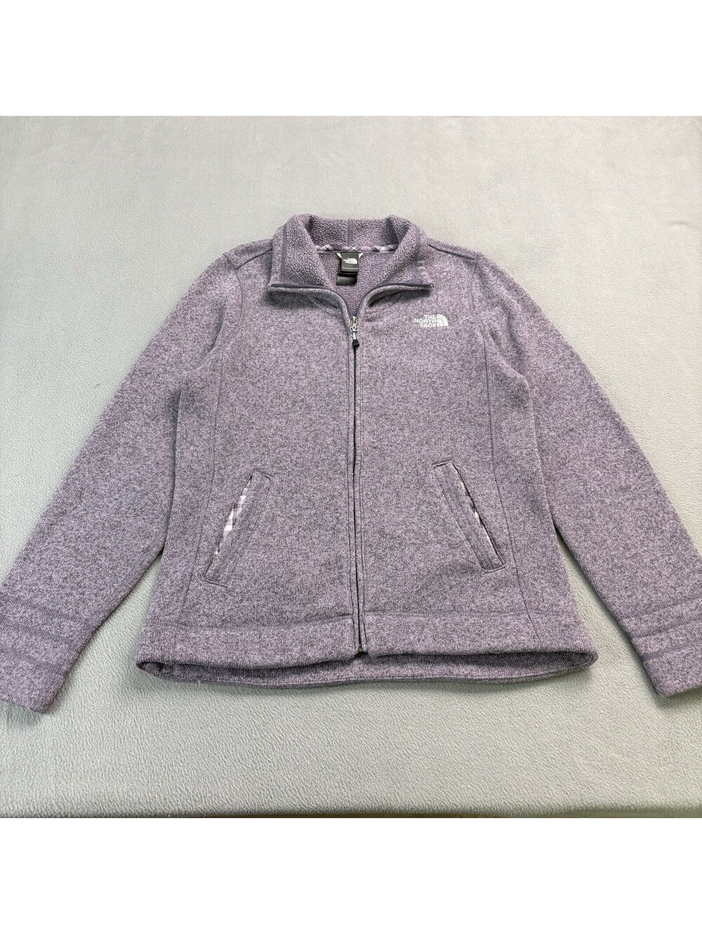 The North Face Full Zip Fleece Jacket Women’s Size Medium Purple